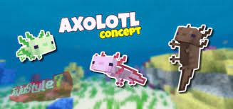 Goats, shine squids, and axolotls.out of these, numerous players discover axolotls as the cutest crowds in. Axolotl Concept Minecraft Pe Addon Mod 1 16