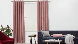 Living velvet top curtain 228 x 228 red : Julius Velvet Eyelet Lined Pair Of Curtains 228 X 228 Soft Pink Made Com