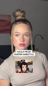 Azula Inspired Hairstyle Tutorial