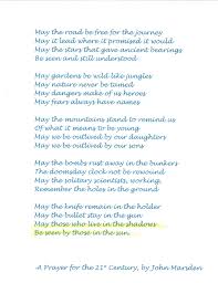 May Those Who Live In The Shadows Been Seen By Those In The Sun A Prayer For The 21st Century A Poem By John Marsden Words Poems Remembrance Day Art