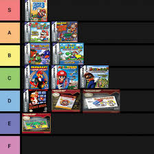 If you want to log some serious game time on a handheld device, you can find plenty of modern and retro favorites on the vari. My Very Own Tier List Of Super Mario Games For The Gba R Mario