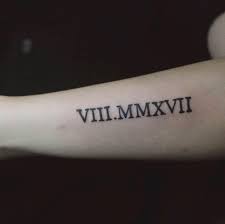 Hình xăm bắp tay nam đẹp với thiết kế thần chết. Hinh XÄƒm Chá»¯ á»Ÿ La Ma Tay Cho Nam Tattoo Ga