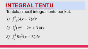 Mereka adalah metode substitusei (penggantian) dan metode parsial. Cara Menyelesaikan Soal Integral Tentu Youtube