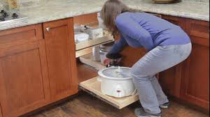 This particular corner is a challenge because the opening cabinet is only 11 inches wide but there is another 22 inches in the back left. Shelfgenie Home Facebook