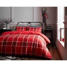 In this article, you will you'll also come to know about the best wholesale bedding uk store. Elgin Check Duvet Set Red Tj Hughes