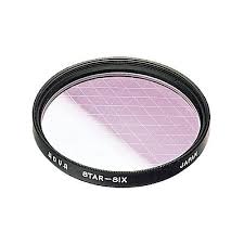 Hoya 67mm 6 Point Star Effect Glass Filter Glass Filter Fish Eye Lens Photography Lenses