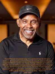 Tribute to Frankie Beverly, a music legend