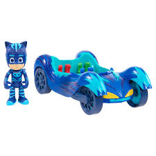 Catboy has poseable arms and legs to promote imaginative play. Pj Masks Vehicle Cat Boy Cat Car Amazon Ae Baby Products