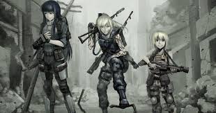 This collection presents the theme of girls with guns. 10 Badass Anime Girl With Gun Wallpaper Anime Wallpaper