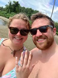 Our winter wonderland wedding was beautiful! We married now!! Haha Heading  to Caye Caulker, Belize for our Honeymoon, send us some good vibes 😎