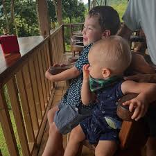 Wrapped up 2024 with another perfect CR trip. Lottie's first time & Harry's  first buggy boarding 🇨🇷🌧️