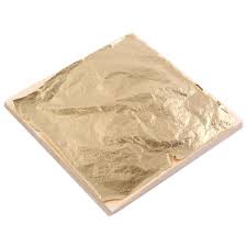 Gold leaf is packaged in paper books using specialty tissue paper that separates the leaf and does not adhere to the gold. 100pcs Sheets Gold Leaf Foil Paper 14x14cm For Gilding Craft Decor Buy Online At Best Prices In Pakistan Daraz Pk