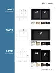 Esi Sharpsinks Catalog Pg 15 Quartz Composite Sinks Composite Sinks Condo Remodel Sink