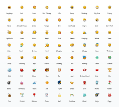 Emoticons Smilies Icon Set Web Icon Set Facebook Emoticons Icon Meaning Emoticon