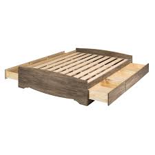 Store your linens, shoes and other bedroom items in six 18 deep drawers (three per side) and take the pressure off your dresser. Prepac Mate S Platform Storage Bed With 6 Drawers On Sale Overstock 2460975