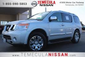 Sport Utility 2015 Nissan Armada 4wd Platinum With 4 Door In Temecula Ca 92591 Nissan Armada Nissan Armada