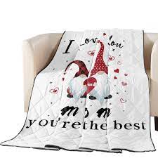 Amazon.com: Quilt Oversize Queen Size I Love You MOM ONLY The Best Mother's  Day Gnome Gift Bedspread for All Season Breathable Quilted Blankets,Soft  Bed Coverlet,Comforter Duvet Best Decor for Boys/Girls Room :