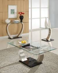 Amazon Com Acme 18414 Camille Coffee Table With 18415 Glass Chrome Furnitur Glass Coffee Tables Living Room Glass Table Living Room Living Room Coffee Table