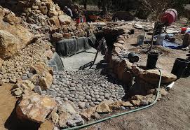 Maybe you would like to learn more about one of these? Pond Construction The Do It Yourself Desert Trout Pond Pond Trade Magazine