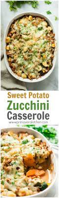 Sweet Potato Zucchini Casserole This Sweet Potato Zucchini Casserole Recipe Is Recipes Casserole Recipes Zucchini Casserole