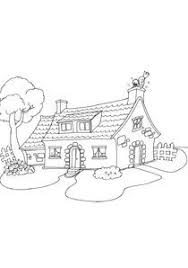 Resultat De Recherche D Images Pour Maisons Batisses En Dessin Peinture Maison Dessin Dessin Coloriage