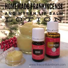 Diy Frankincense And Myrrh Lip Balm Moisturizer The Confident Mom Recipe Essential Oils Diy Beauty Essential Oils Essential Oils Gifts