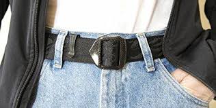 It's sewn on to our smooth dark brown classic leather strap, for a. Jjmg Men S Security Friendly Real Carbon Fiber Buckle Black 1 5 Belt