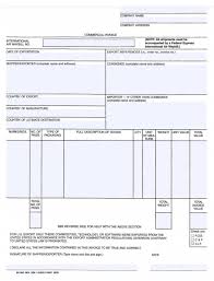 How To Prepare A Commercial Invoice Free Word Templates
