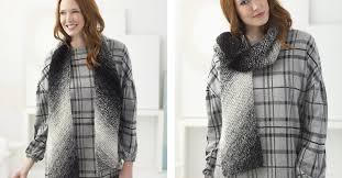 Trendy arm warmers knitting pattern. Dashing Diagonal Knitted Scarf Free Knitting Pattern