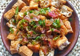 Resep Tahu Gejrot Oleh Susan Mellyani Recipe Resep Tahu Resep Vegetarian Resep Masakan