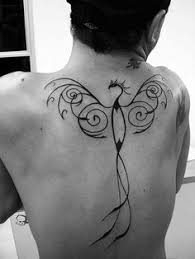Phoenix Tattoo On Back Anka Kusu Dovmesi Sirt Dovme Anka Kusu Dovmeleri Kus Dovmeleri