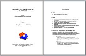 Kebijakan corporate social responsibility (csr) pemerintah. Yuk Lihat Contoh Makalah Csr Corporate Social Responsibility Pt