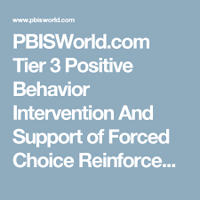 Pbisworld Com Tier 3 Positive Behavior Intervention And