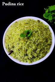 Pudina Rice Recipe Mint Rice Recipe Yummy Indian Kitchen Recipe Indian Food Recipes Vegetarian Indian Rice Recipes Rice Recipes