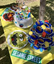 Sesame street is a production of sesame workshop, a nonprofit educational organization. Food Related To Seseme Street Sesame Street Party Food Ideas Elmo Birthday Party Surat Cinta