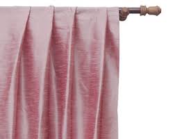 Please note that faux silk taffeta has natural crinkles in the fabric. Pink Silk Curtains Etsy