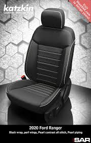 Katzkin Custom Leather Auto Interiors Leather Seat Covers In 2020 Automotive Upholstery Leather Ford Ranger