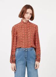 Après vérification de votre solvabilité, vous pourrez payer vos achats en plusieurs fois selon la mensualité indiquée. Soldes Chemise Col Montant Imprimee Rouge Vanessa Bruno Createurs Place Des Tendances