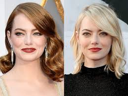 She was recently spotted with a short, platinum blonde hair. Photos Of Celebrities And Their Surprising Natural Hair Color