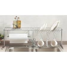 Great organizer for sponge, scrub brush, and other small accessories. Over The Sink Shelf You Ll Love In 2021 Visualhunt