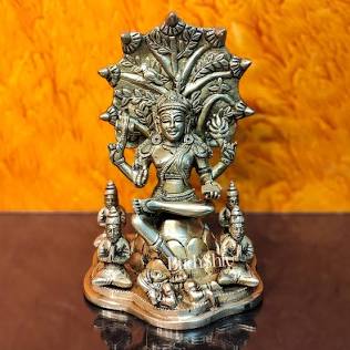 Brass Dakshinamurthy Statue 9 Inch | Budhshiv.com