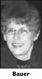 SHIRLEY BAUER Obituary (2012)