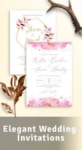 Want a wedding invitation filled with live plants? Elegant Wedding Invitations Download Or Order Printed