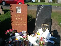 Bruce lee grabbing chuck norris' hairy chest. Ich Am Grab Von Bruce Lee Bild Von Bruce Lee Grave Site Seattle Tripadvisor