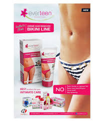 Although you can use nair on dry skin, soaking your bikini area with a bit of warm to hot water will open up the hair follicles and make removal easier. Everteen Hair Removal Creme Bikini Line For Sensitive Parts In Women 1 Pack 50g Buy Everteen Hair Removal Creme Bikini Line For Sensitive Parts In Women 1 Pack 50g At