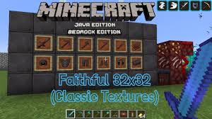 New textures for wood planks and cobblestone Minecraft Java Edition And Bedrock Edition 1 16 Faithful 32x32 Download Faithful Programmer Art Youtube