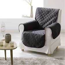 Protege Fauteuil Matelasse Noir Housse De Canape Et Jete De Canape Decoration Textile Linge De Maison Gifi