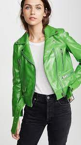Acne Studios Mock Shiny Leather Jacket Leather Jacket Acne Studios Jacket Acne Denim