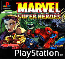 At the character select screen press lk, hk, mp, mp, up. Trucos Marvel Super Heroes Playstation