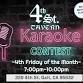 Karaoke Contest event image